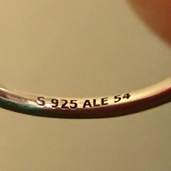 Pandora dazzling daisy silver flower ring Sz 7 - Picture 5 of 12